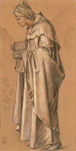 Roi Caspar, 1887 (craies colorées et or)